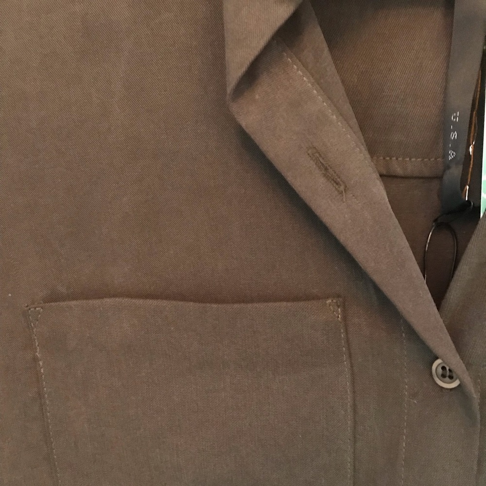 Button down silk Tunic - Picture 3 of 5
